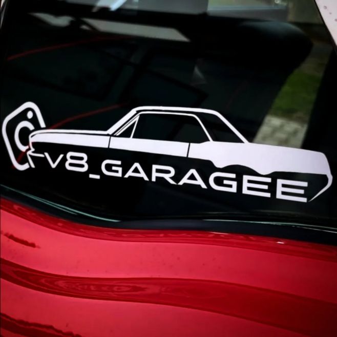 #ford #mustang #v8 #white #stickersmadebyrizekdesign #stickers #samolepkanaprani #navrhy #vyroba #vinylfoil #oracalvinyl...